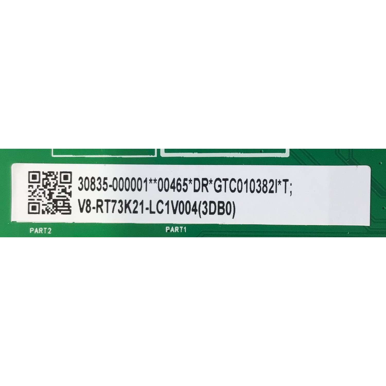 LED DRIVER PARA TV TCL /  NUMERO DE PARTE 30835-000001 / 40-D75R63-DRC2LG / 11602-500009 / V8-RT73K21-LC1V (3DB0)  / DISPLAY ST7461E03-1 / MODELO 75R648 - Imagen 2